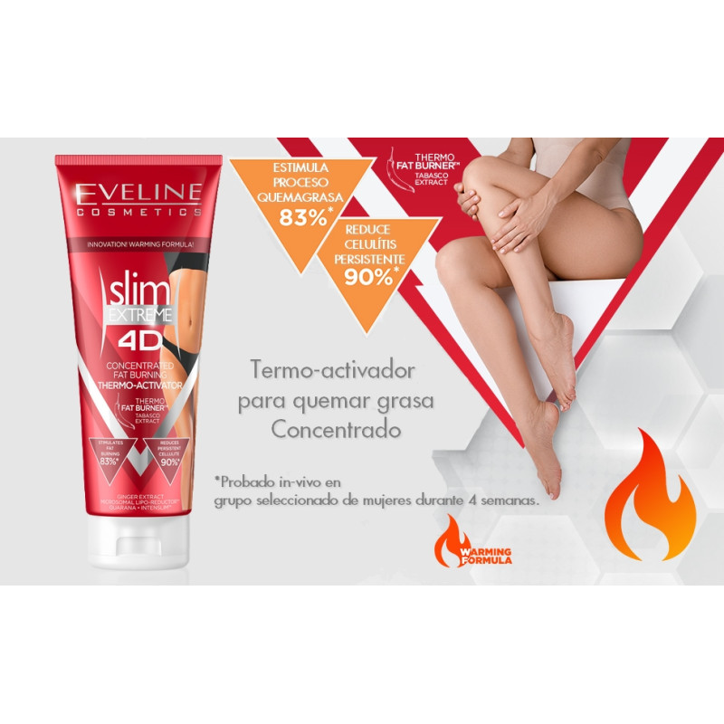 Crema Slim Extreme anticelulitis🤩 Su fórmula con ingrediente activo de  chile rojo, posee un efecto termogénico que agiliza la pérdida de grasa, By Mujerísimas Chile